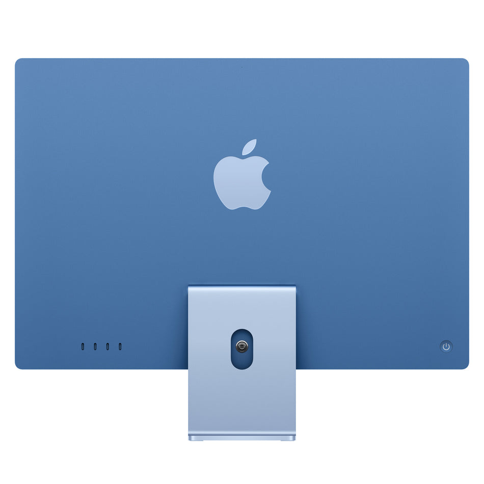 Apple iMac 24-inch with Retina 4.5K display: M4 chip with 10‑core CPU and 10‑core GPU, 24GB, 512GB SSD - Blue