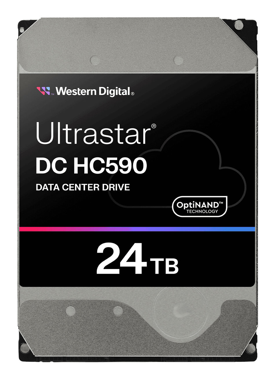 Western Digital DC HC590 internal hard drive 24 TB 7200 RPM 3.5" Serial ATA