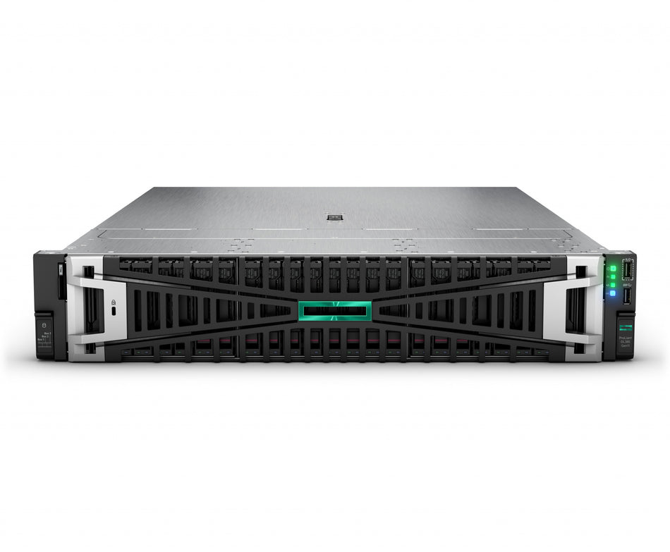 HPE ProLiant DL385 Gen11 9124 3.0GHz 16c 64GB-R 8SFF MR408i-o 2x480GB SATA SSD 2x1000W PS EU Server