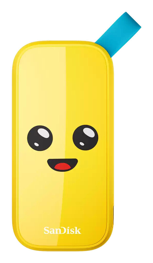 SanDisk SDSSDE30-2T00-G25F external solid state drive 2 TB USB Type-C 3.2 Gen 2 (3.1 Gen 2) Yellow