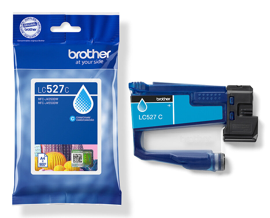 Brother Genuine LC527C Ink Cartridge - Cyan