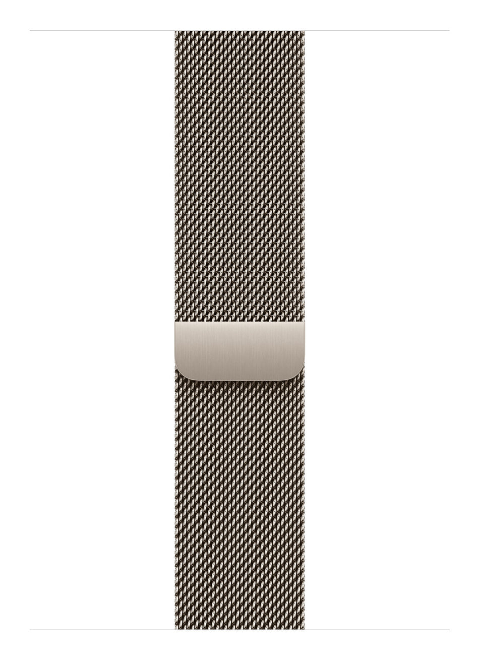 Apple 46mm Natural Milanese Loop - M/L