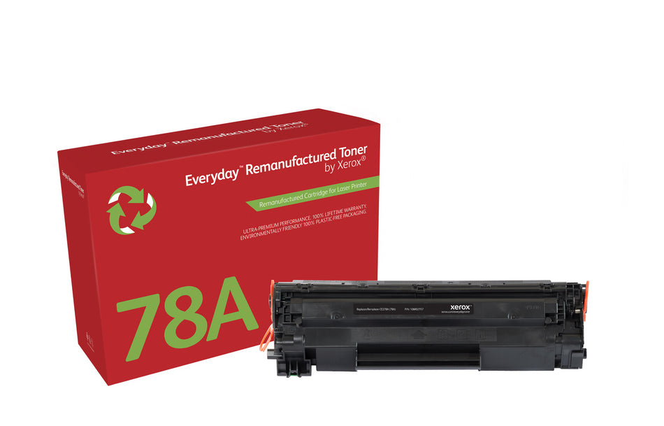 Everyday ™ Mono Remanufactured Toner by Xerox compatible with HP 78A (CE278A), Standard capacity