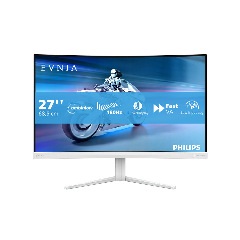Philips Evnia 5000 27M2C5201L/00 computer monitor 68.6 cm (27") 1920 x 1080 pixels Full HD LCD White
