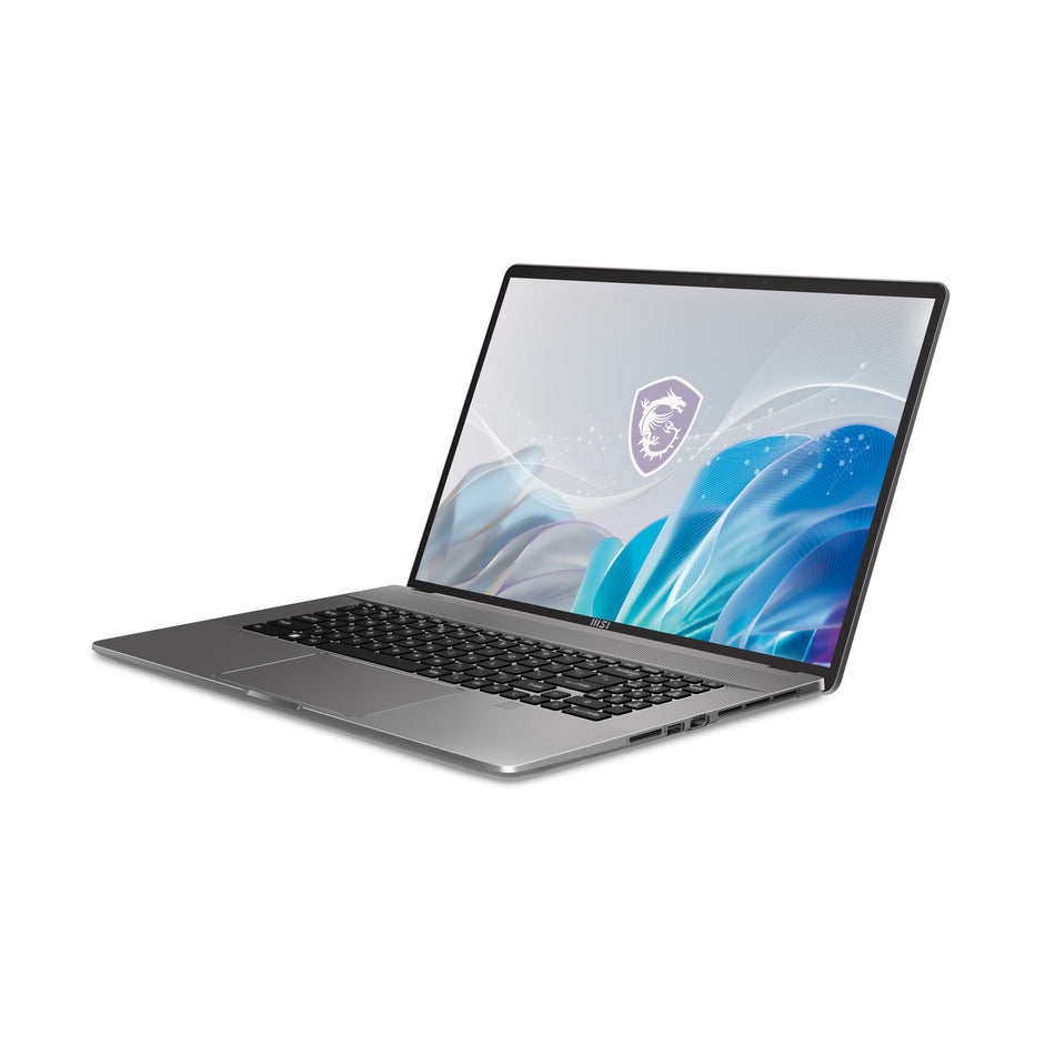 MSI Creator Z17 HX STUDIO A14VGT-243UK Intel® Core™ i9 i9-14900HX Laptop 43.2 cm (17") Touchscreen Quad HD+ 32 GB DDR5-SDRAM 2 TB SSD NVIDIA GeForce RTX 4070 Wi-Fi 7 (802.11be) Windows 11 Pro Grey