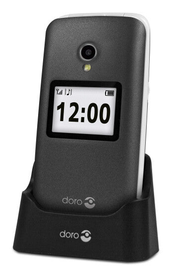 Doro 2424 6.1 cm (2.4") 92 g Graphite, White Senior phone