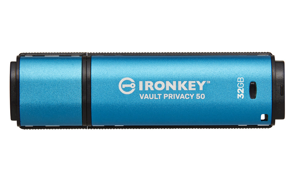 Kingston Technology IronKey 32GB Vault Privacy 50 AES-256 Encrypted, FIPS 197