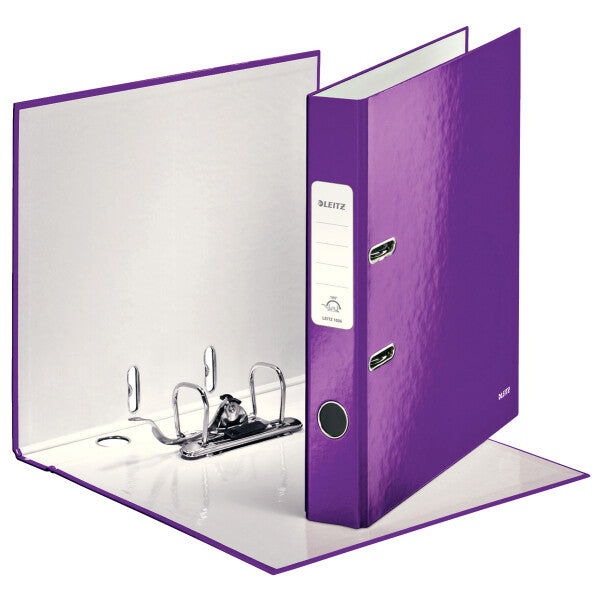 Leitz 180° WOW ring binder A4 Purple