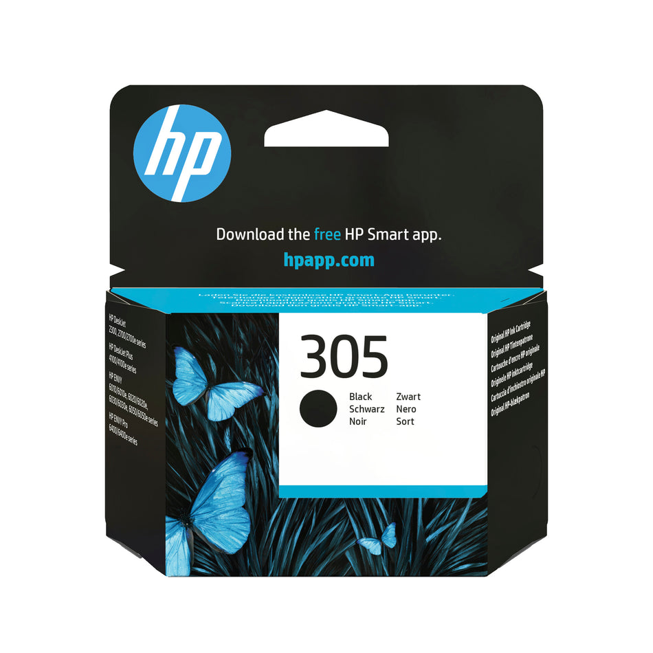 HP 305 Black Original Ink Cartridge