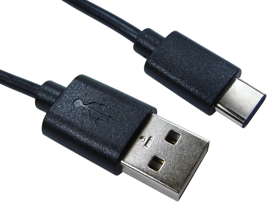 Cables Direct USB3C-941 USB cable USB 2.0 1 m USB C USB A Black