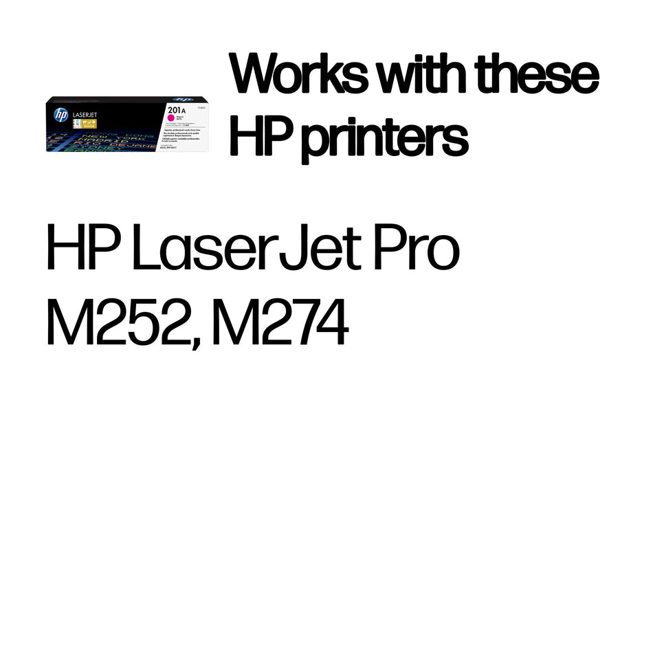 HP 201A Magenta Original LaserJet Toner Cartridge