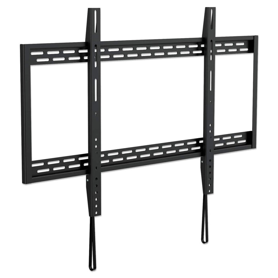 Manhattan TV & Monitor Mount, Wall, Fixed, 1 screen, Screen Sizes: 60-100", Black, VESA 200x200 to 900x600mm, Max 100kg, LFD, Lifetime Warranty