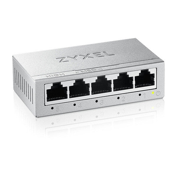 Zyxel GS-105BV5-GB0101F network switch Unmanaged L2 Gigabit Ethernet (10/100/1000)