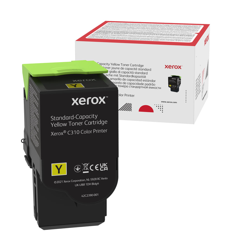 Xerox Genuine ® C310 Color Printer/C315 Color Multifunction Printer Yellow Standard capacity Toner Cartridge (2000 Pages) - 006R04359