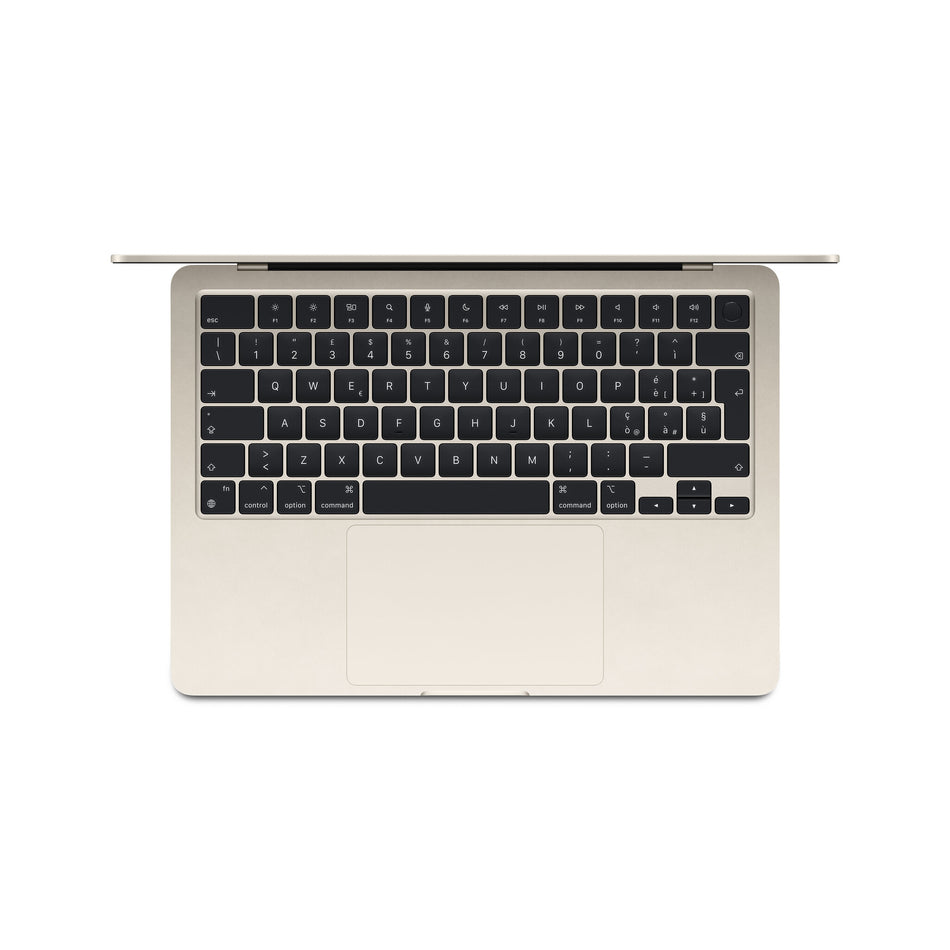 Apple MacBook Air 13-inch : M2 chip with 8-core CPU and 8-core GPU, 16GB, 256GB - Starlight