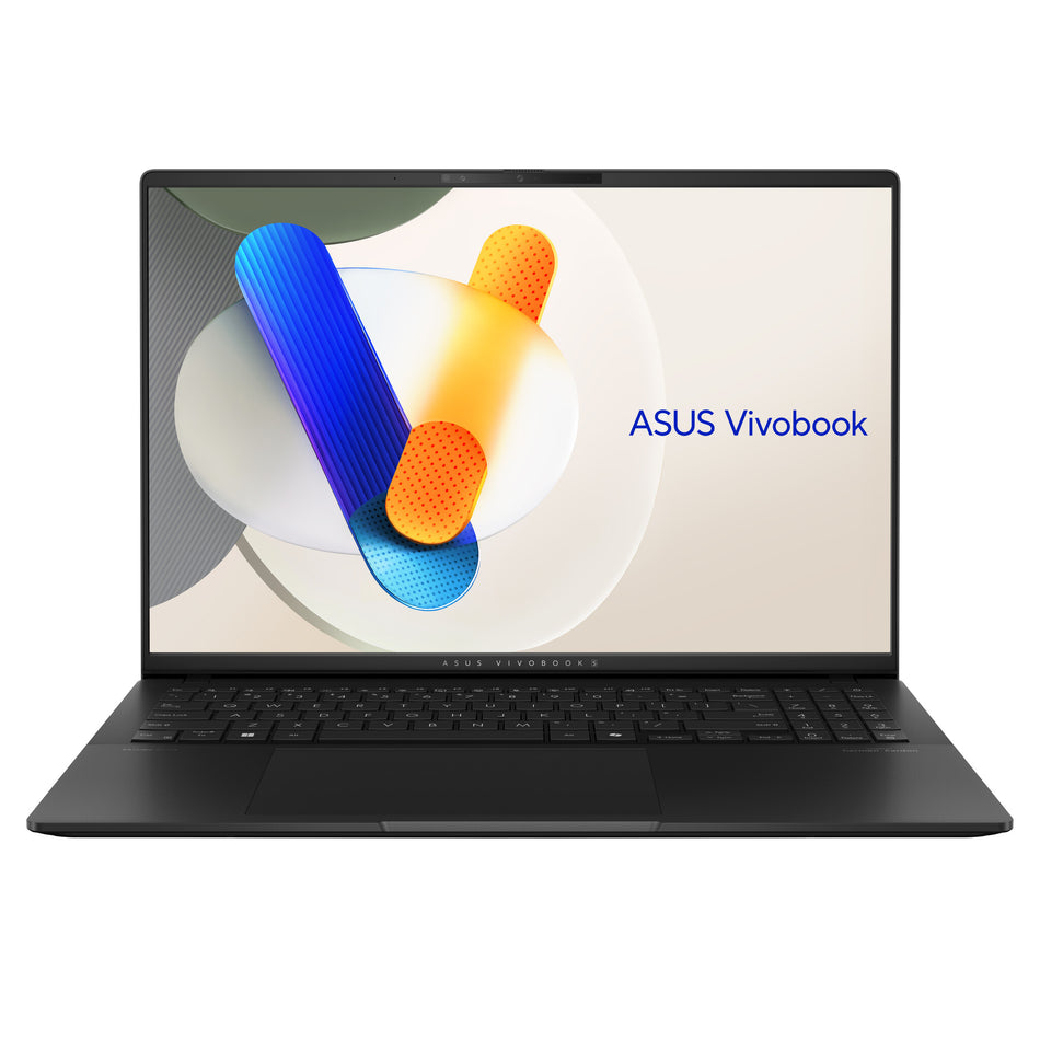 ASUS Vivobook S 16 OLED S5606MA-MX108W Intel Core Ultra 9 185H Laptop 40.6 cm (16") 3.2K 32 GB LPDDR5x-SDRAM 1 TB SSD Wi-Fi 6E (802.11ax) Windows 11 Home Dutch Black