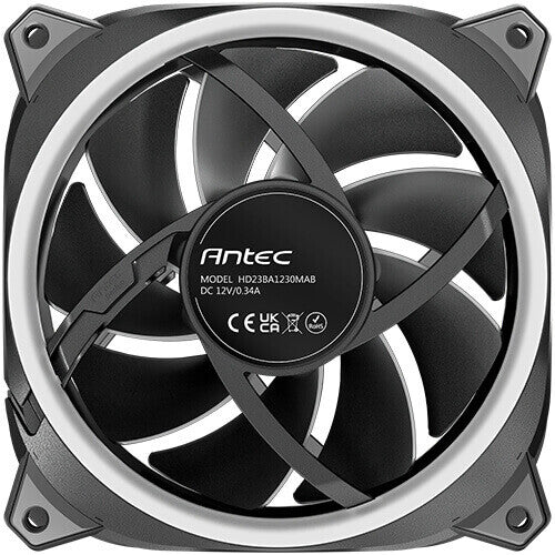 Antec Neo Prizm T3 120 ARGB Computer case Fan 12 cm Black 1 pc(s)