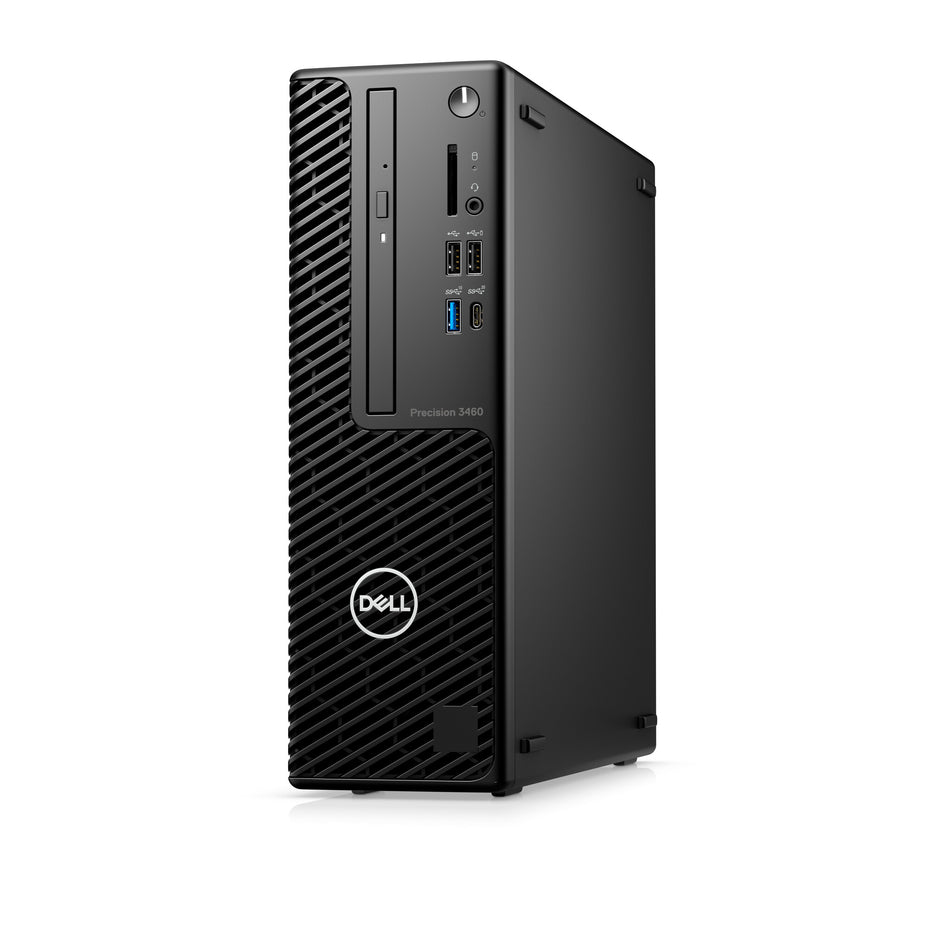 DELL Precision 3460 Intel® Core™ i7 i7-14700 16 GB DDR5-SDRAM 512 GB SSD NVIDIA T1000 Windows 11 Pro SFF Workstation Black