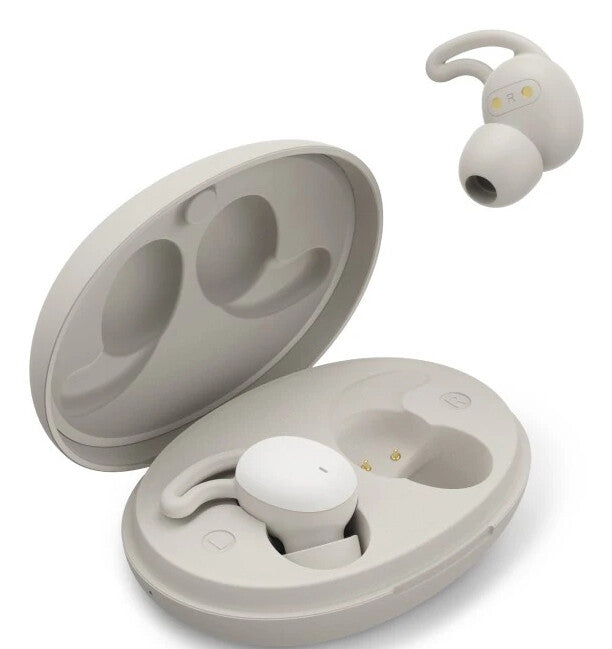 Hama Spirit Calm Headset True Wireless Stereo (TWS) In-ear Calls/Music Bluetooth Beige, White