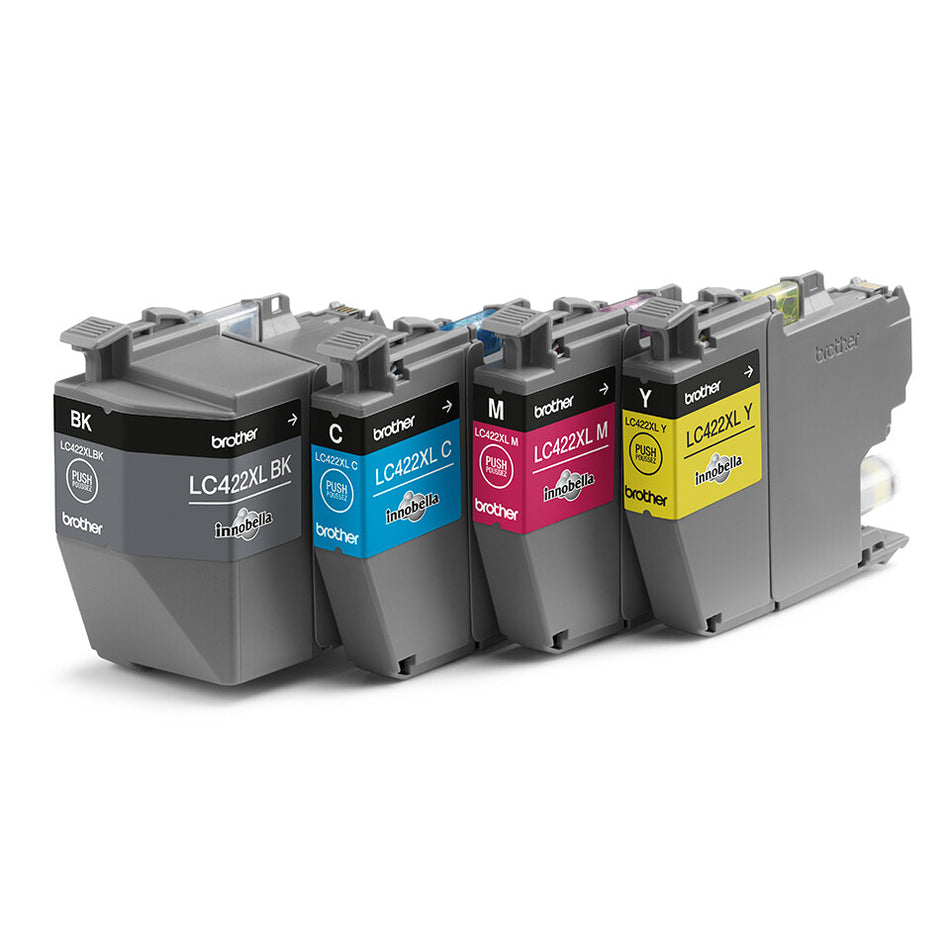 Brother LC422XLVAL ink cartridge 4 pc(s) Original Black, Cyan, Magenta, Yellow