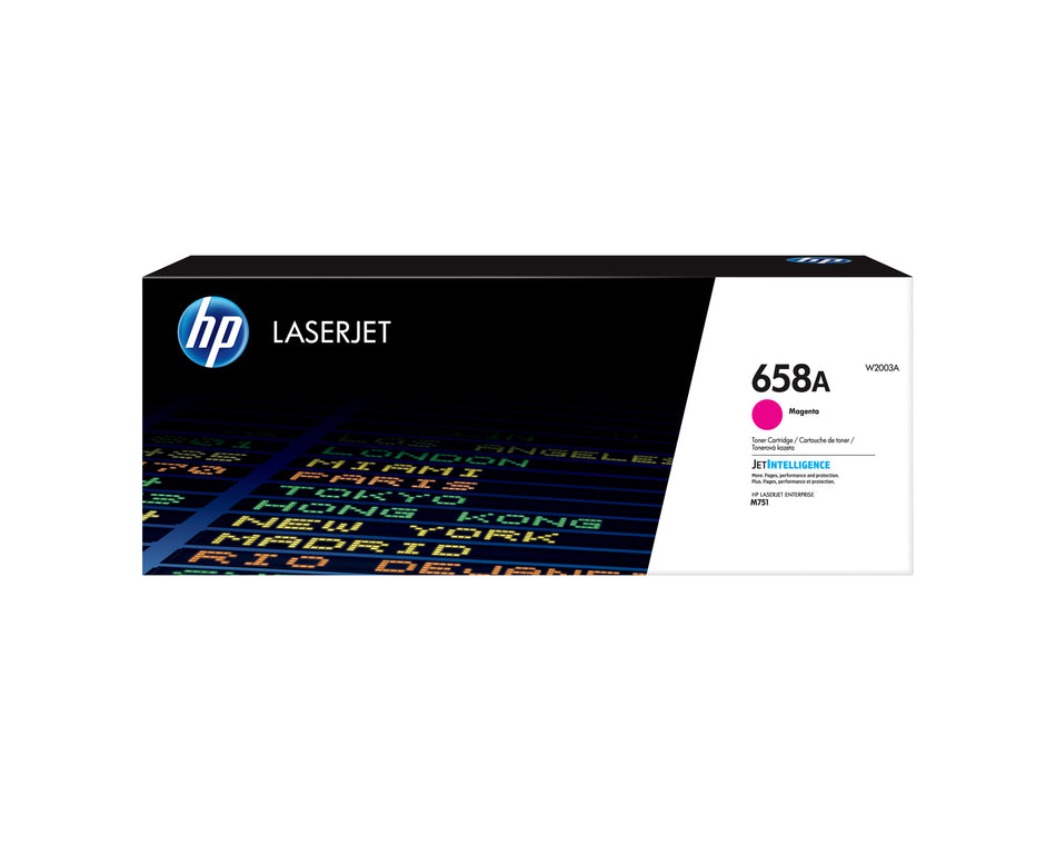 HP 658A Magenta Original LaserJet Toner Cartridge