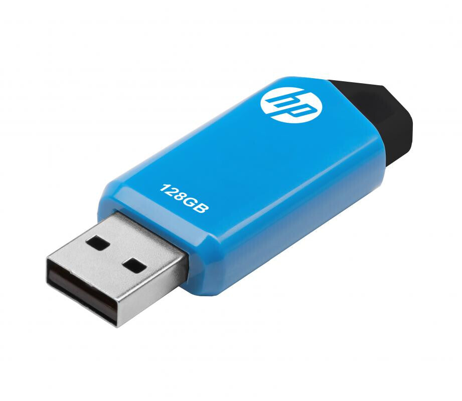 PNY v150w USB flash drive 128 GB USB Type-A 2.0 Black, Blue