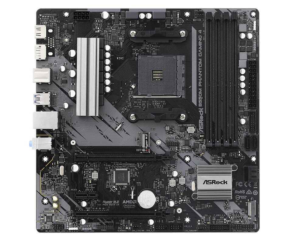 Asrock B550M Phantom Gaming 4 AMD B550 Socket AM4 micro ATX