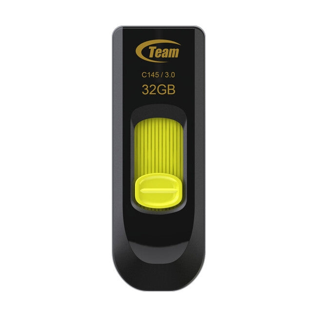 Team Group C145 USB flash drive 32 GB USB Type-A 3.2 Gen 1 (3.1 Gen 1) Black, Yellow