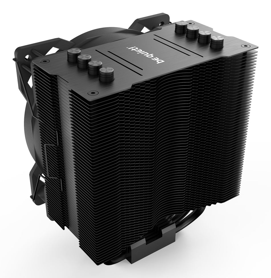 be quiet! Pure Rock 2 Black CPU Cooler, Single 120mm PWM Fan, For Intel Socket: 1700/1200 / 2066 / 1150 / 1151 / 1155 / 2011(-3) square ILM; For AMD Socket: AM4 / AM3(+), 150W TDP, 155mm Height