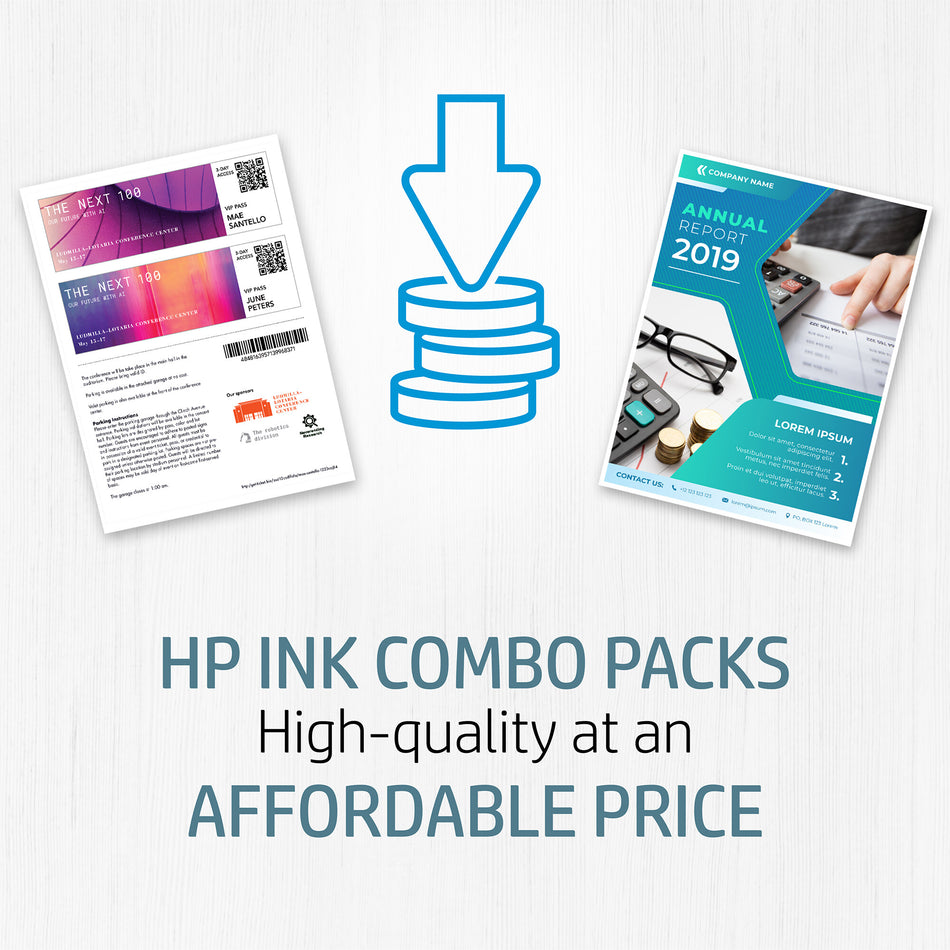 HP 932 Black/933 Cyan/Magenta/Yellow 4-pack Original Inks