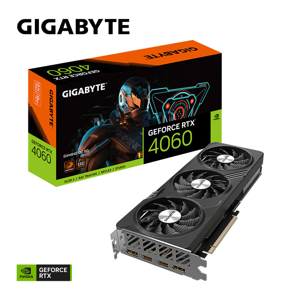 GIGABYTE GeForce RTX 4060 GAMING OC 8G NVIDIA 8 GB GDDR6