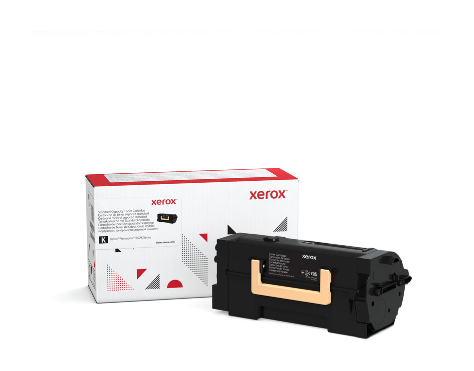 Xerox Genuine ® VersaLink® B620 Printer/B625 Multifunction Printer Black Standard capacity Toner Cartridge (10000 Pages) - 006R04668