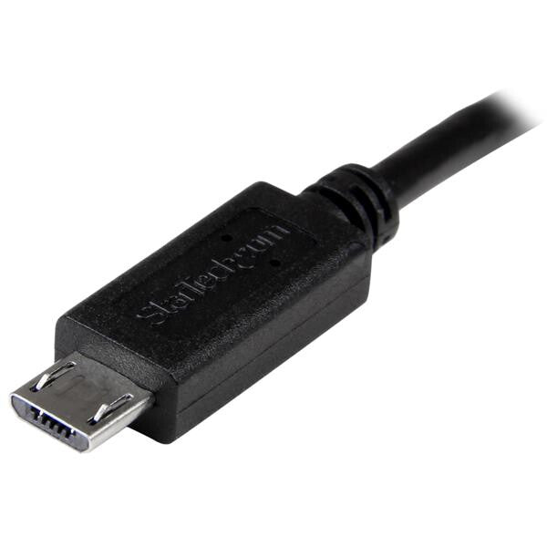 StarTech.com USB OTG Cable - Micro USB to Micro USB - M/M - 8 in.