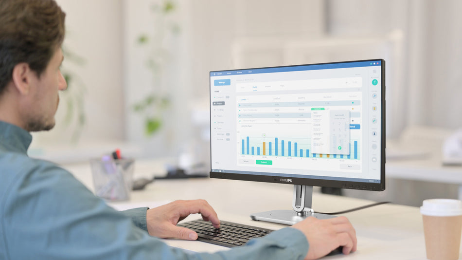 Philips 5000 series 24B2G5301/00 computer monitor 60.5 cm (23.8") 1920 x 1080 pixels Full HD LCD Black