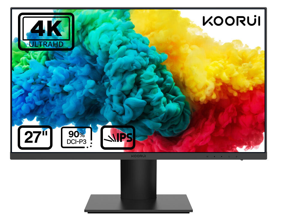 Koorui N07 computer monitor 68.6 cm (27") 3840 x 2160 pixels 4K Ultra HD Black