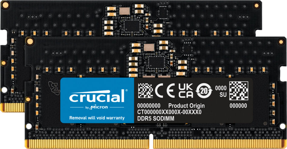 Crucial CT2K8G56C46S5 memory module 16 GB 2 x 8 GB DDR5