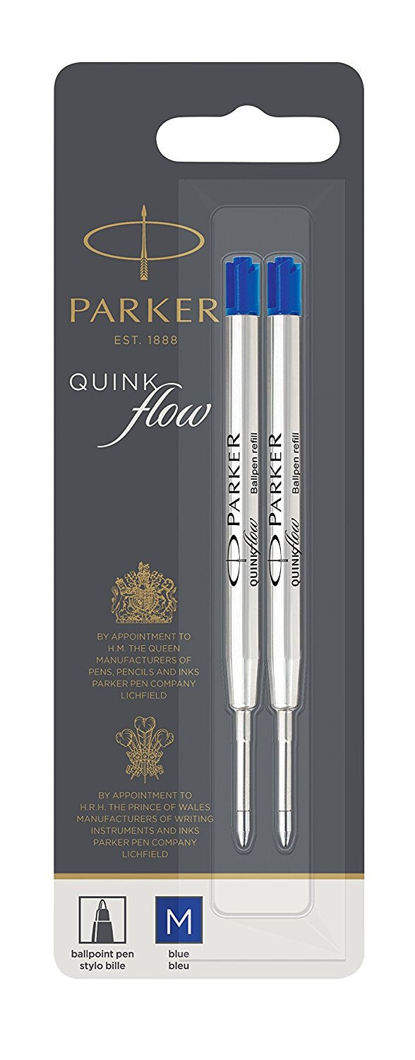 Parker 1950373 pen refill Medium Blue 2 pc(s)