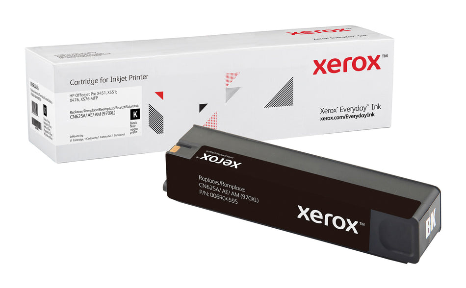 Everyday™ Black Toner by Xerox compatible with HP 970XL (CN625AE, CN625A, CN625AM), High capacity