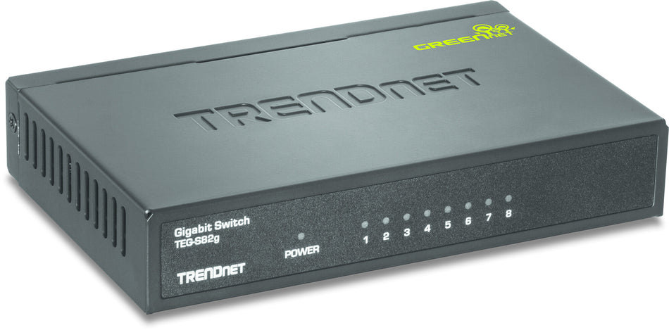 Trendnet GREENnet Unmanaged Gigabit Ethernet (10/100/1000) Black