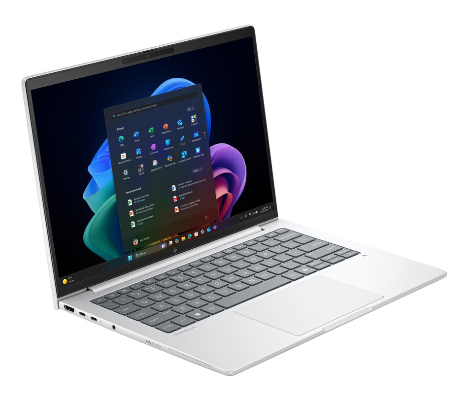 HP EliteBook 8 G1a 14 inch Notebook Next Gen AI PC Wolf Pro Security Edition Copilot+ PC AMD Ryzen AI 7 Laptop 35.6 cm (14") WUXGA 24 GB DDR5-SDRAM 512 GB SSD Wi-Fi 6E (802.11ax) Windows 11 Pro