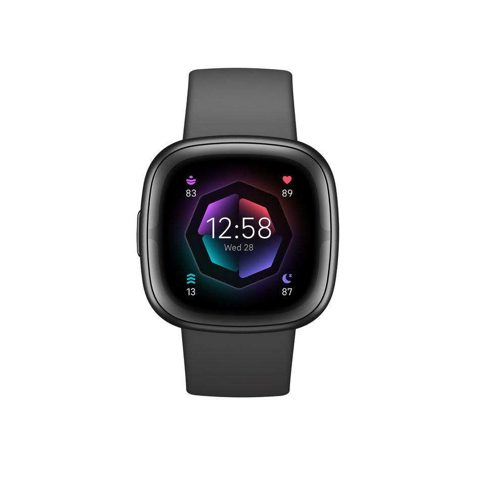 Fitbit Sense 2 Digital Touchscreen Black GPS (satellite)