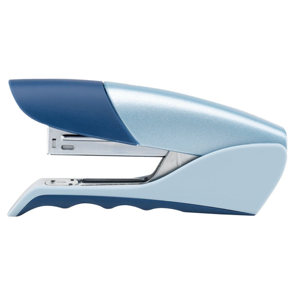 Rexel Gazelle Half Strip Stapler Silver/Blue