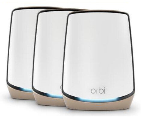 NETGEAR Orbi 860 AX6000 WiFi System Tri-band (2.4 GHz / 5 GHz / 5 GHz) Wi-Fi 6 (802.11ax) White 4 Internal