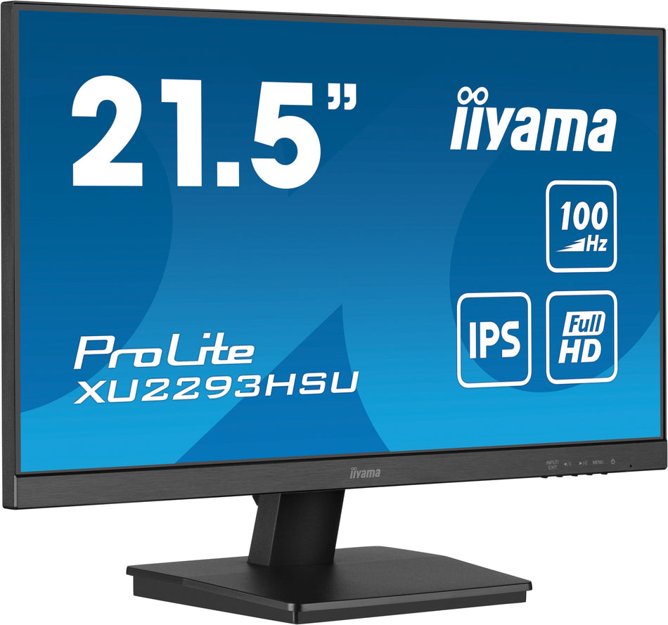 iiyama ProLite XU2293HSU-B7 computer monitor 54.6 cm (21.5") 1920 x 1080 pixels Full HD LED Black