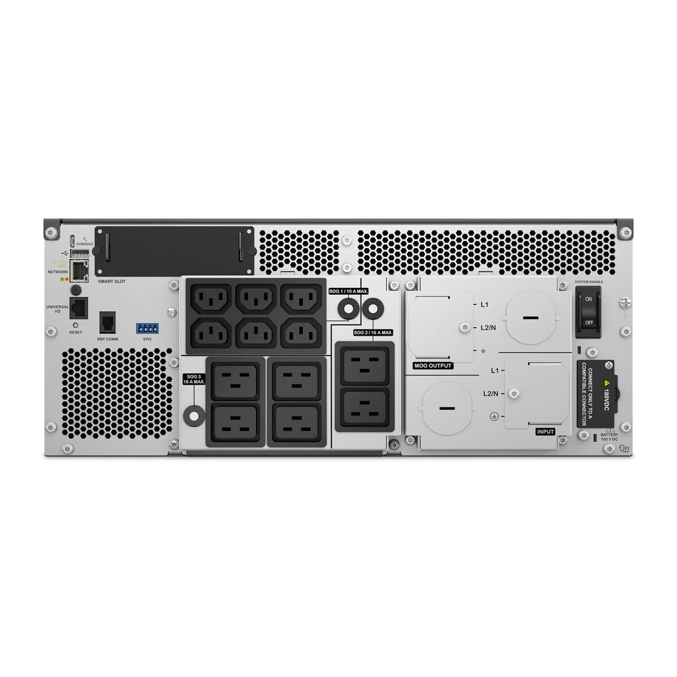 APC Smart-UPS Ultra On-Line Li-Ion SRTL8KRM4UI, 8KW, 4U Rack/Tower, 6xC13 & 6xC19, NMC