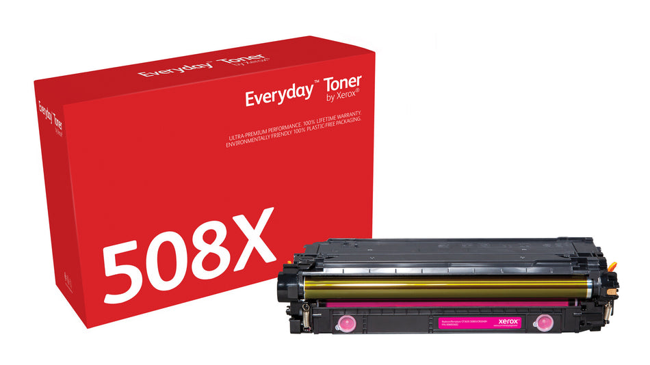 Everyday ™ Magenta Toner by Xerox compatible with HP 508X (CF363X), High capacity