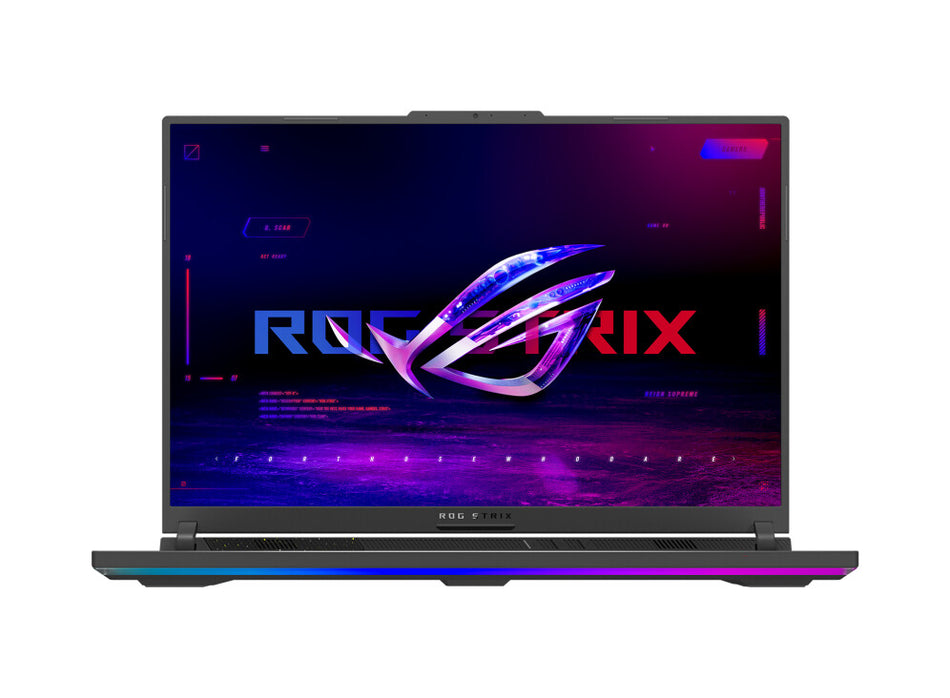 ASUS ROG Strix G18 G814JIR-N6003W Intel® Core™ i9 i9-14900HX Laptop 45.7 cm (18") 2.5K 32 GB DDR5-SDRAM 1 TB SSD NVIDIA GeForce RTX 4070 Wi-Fi 6E (802.11ax) Windows 11 Home Dutch Black, Grey