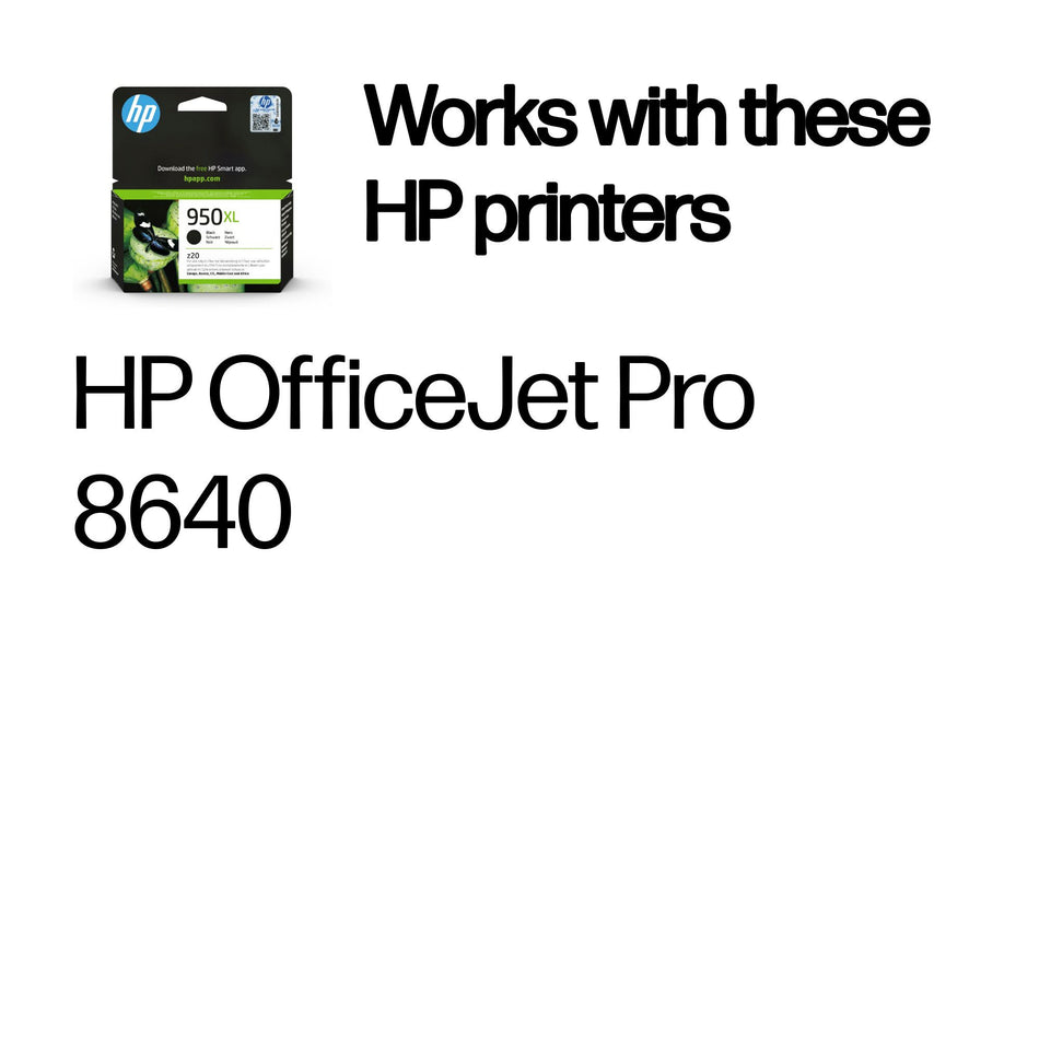 HP 950XL High Yield Black Original Ink Cartridge