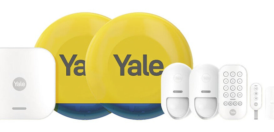 Yale AL-PK1-1A-UK security alarm system White, Yellow