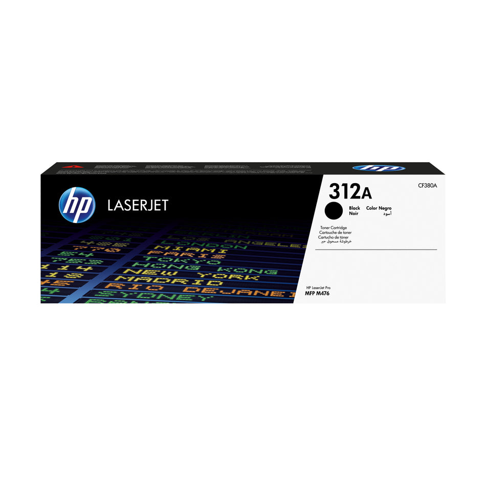 HP 312A Black LaserJet Toner Cartridge